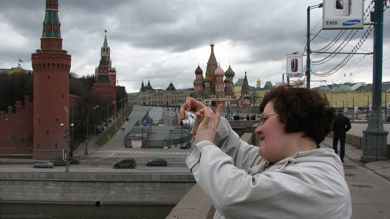 Спуск, Кремль, мост, Москва